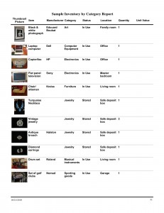 Sample Category Report